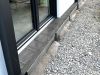 ADO Fassadenrinne Entwässerungsrinne FRI-S mit Kammrost Referenz Terrasse Privathaus