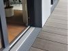 ADO Fassadenrinne Entwässerungsrinne FRI-S mit Kammrost Referenz Terrasse Leverkusen
