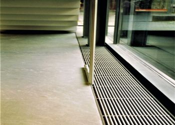 ADO Lüftungsgitter LG-T aus Aluminium Bodeneinbau