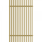 ADO Rollroste Heizungsroste Alu-T gold eloxiert