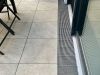 ADO Kammroste Linearroste KR-6-Alu als Drainagerost auf Terrasse